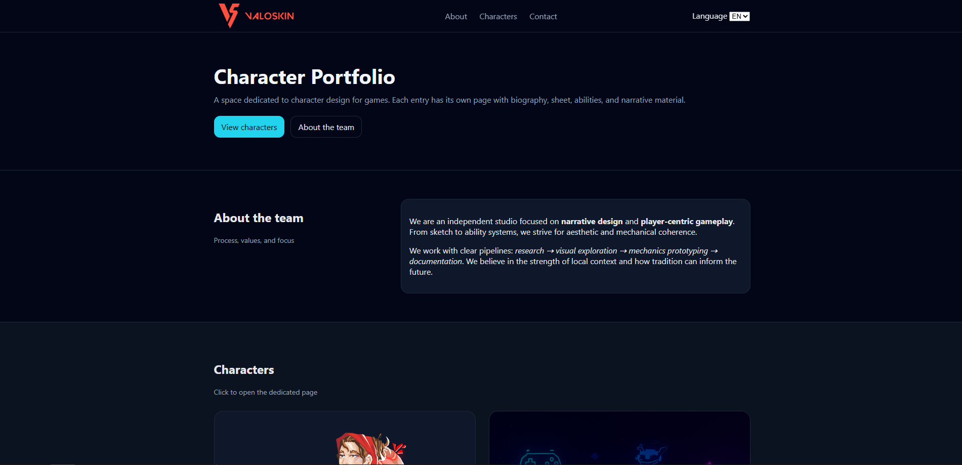 Imagem de capa do ValoSkin