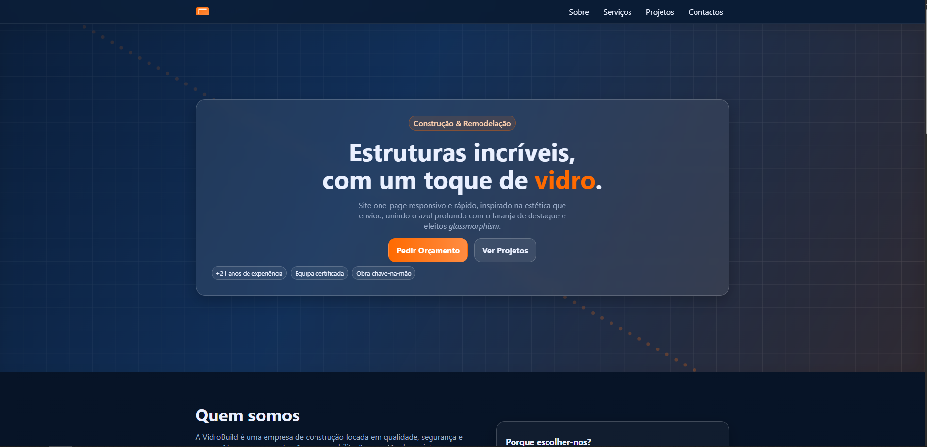 Imagem de capa do Vidrobuild